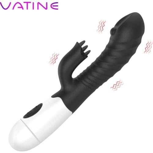 VATINE 30 Frequency Anal Nipple Vagina Massage Vibrator Sex Toys For Women Female Masturbator Dildo Rabbit Vibrator