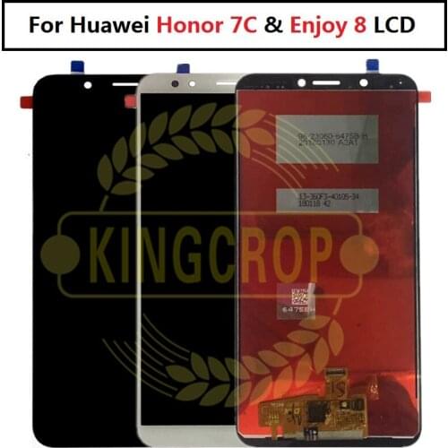 5.99 inch huawei honor 7c LCD DIsplay Touch Screen Digitizer Glass Assembly+Frame For Huawei Honor 7C LND-L29 LND-AL30 LND-TL40