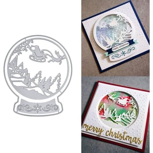 Christmas Winter Metal Scrapbook Embossing Die Cutting Mold Carbon Steel Mold Technology Decoration DIY