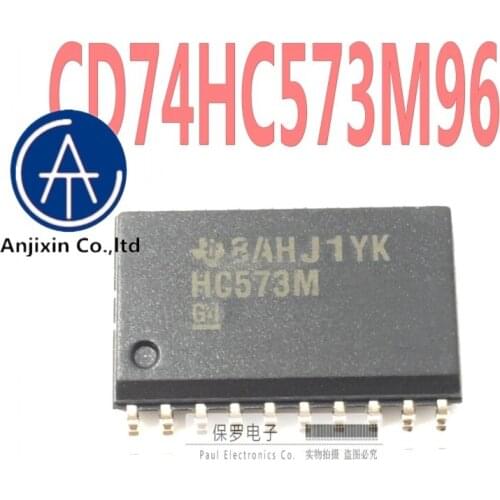 10pcs 100% orginal new real stock Latch CD74HC573M96 CD74HC573M HC573M SOP20-7.2MM wide body