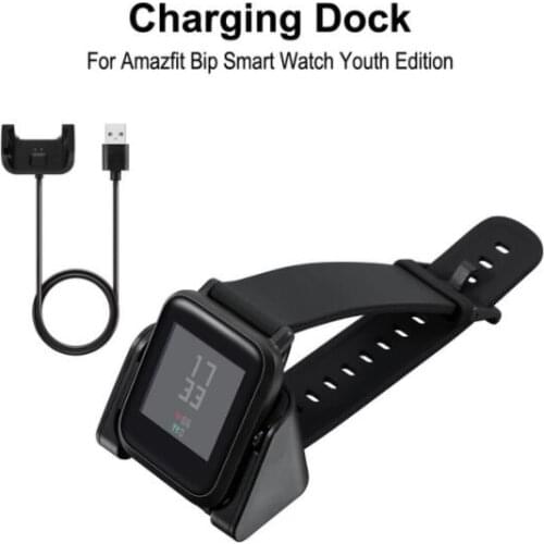 100pcs 1M For Xiaomi Huami Amazfit Youth Charger for Huami smartwatch A1608 Charger Data Cable Charging Dock Cradle Compatible