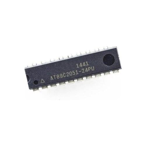 2pcs/lot Line AT89C2051-24PU microcontroller 8 8051 2K Flash DIP-20 new original