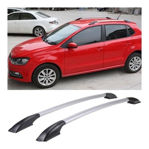 Car Roof rack Luggage Carrier bar Car Accessories For VW Volkswagen Polo hatchback 2011 2012 2013 2014 2015