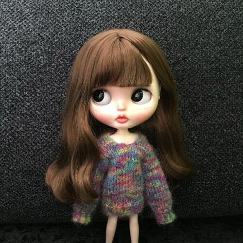 HOUZIWA Blyth Doll Sweater 19 Jointed OB24 OB27 Azone Doll Clothes