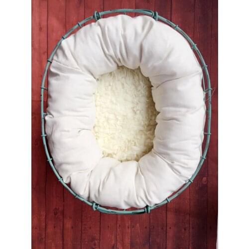Newborn Photography Basket Filler Wheat Donut,Newborn Posing Props Baby Pillow,#P0238