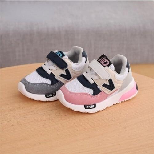 Spring Autumn Kids Shoes Baby Boys Girls Children Casual Sneakers Breathable Soft Anti-Slip Running Sports Shoes