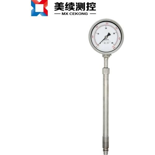 Extrusion melt pressure gauges