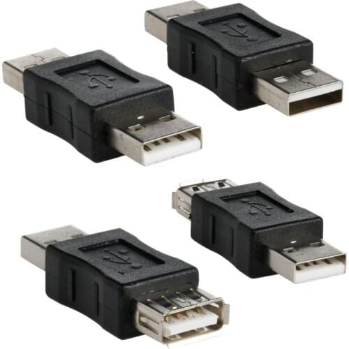 2021 New 10pcs OTG 5 pin F/M mini changer adapter converter USB male to female micro USB