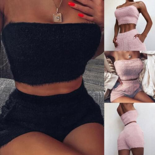 NEW Women Crop Top Short Pants Bodycon Evening Cocktail Party Two Piece Set Dress Fashion Casual Sexy Off Shoulder Slim Lady Set