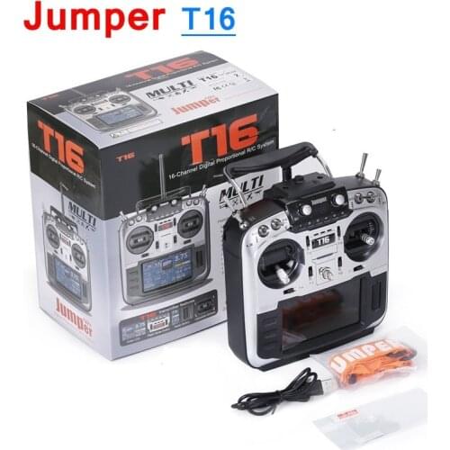 Jumper T16 PRO V2 2.4G 16CH Open Source Multi-protocol Radio Transmitter w/ JP4-in-1 RF Module Compatible OpenTX W R1 Receiver