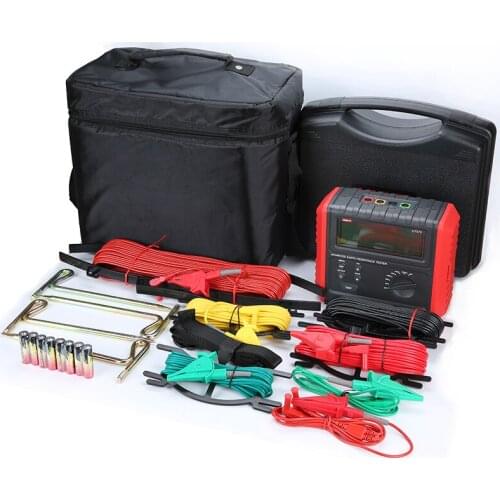 UNI-T UT572 Smart Ground Resistance Testers Intelligent Digital Resistance Tester with Low Battery Data Hold
