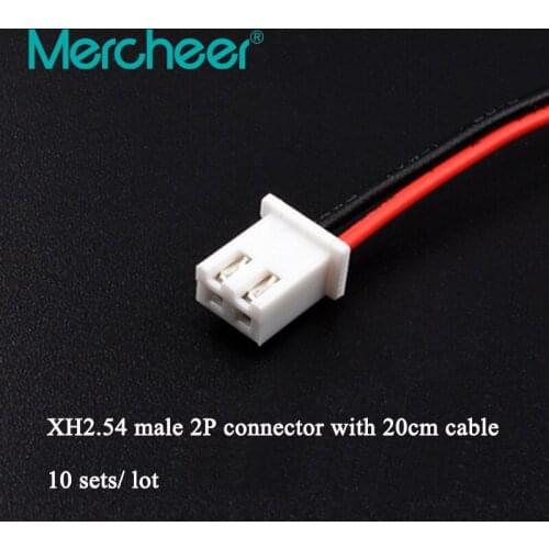 XH2.54 air pair wiring 2P 3P 4P 5P 6P male and female terminal line connection line single head tinned wire length 20CM