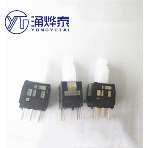 YYT 10PCS 6.5x8.5 press the self-locking switch SPPH430100 with lock button mixer 6 Pin