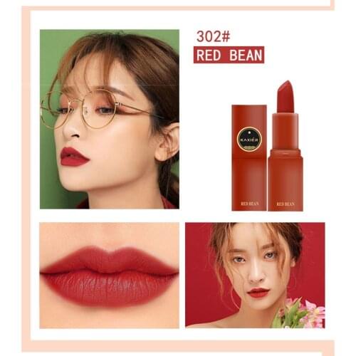 5Pcs/Set Liquid Lipstick Sexy Red Lip Tint Cosmetic Natural Matte Silky Lip Gloss For Girl Beauty Lip Makeup Waterproof TSLM2