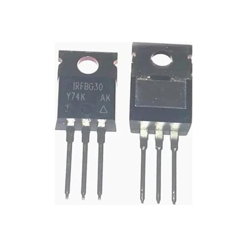10PCS/LOT IRFBG30 IRFBG30PBF TO-220 3.1A 1000V