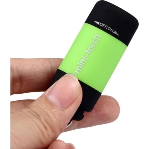 2017 NEW Mini-Torch 0.3W 25Lum USB Rechargeable LED Torch Lamp Flashlight Keychain GN O11