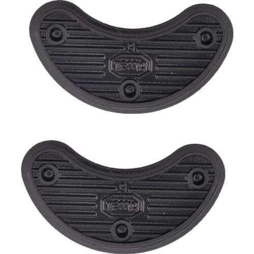 6Pcs Glue On Shoe Sole Heel Tips Anti Slip Rubber Shoe PROTECTORS Repair 3.1mm