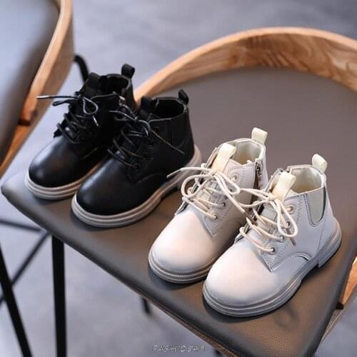 Children Shoes Girl Snow Boots Kids Waterproof Warm Ankle Boots Toddler Boys Fashion Leather Casual Sneakers Baby Botas