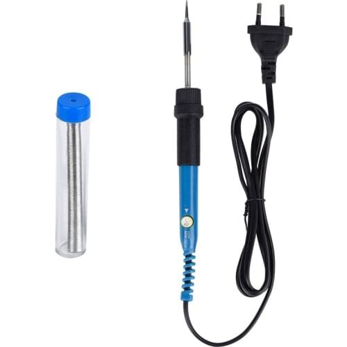 JCD 60W Electric Soldering Iron 909 Temperature Adjustable 220V 110V Welding Rework Station Tin Soldering Iron Tips Accessories