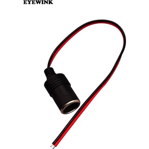 Cigarette lighter female seat automobile injection type cigarette lighter socket cigarette lighter extension line