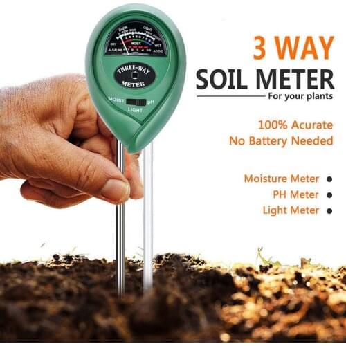Soil Moisture Meter Garden Plant Analog Soil Hygrometer Water PH Tester Measuring Tool Household For Indoor Outdoor