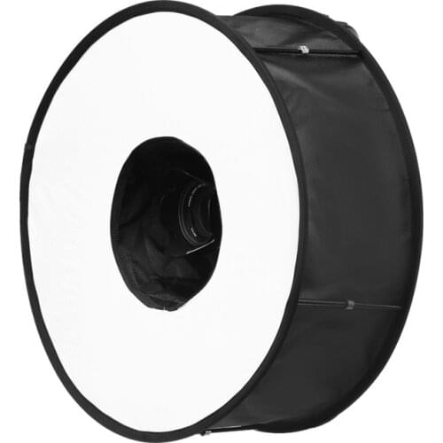 NEW Ring Softbox For SpeedLite Flash light 45cm 18" Foldable Difusor Macro Shoot Soft box for Canon Nikon Nissin Godox Yongnuo