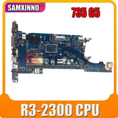 Akemy For HP 735 G5 HSN-I16C 6050A2930701-MB-A01 Laptop motherboard mainboard W/ R3-2300 CPU