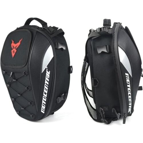 New Waterproof Motorcycle Tail Bag Multi-functional Durable Rear Motorcycle Seat Bag High Capacity Motorcycle Rider bag Backpack