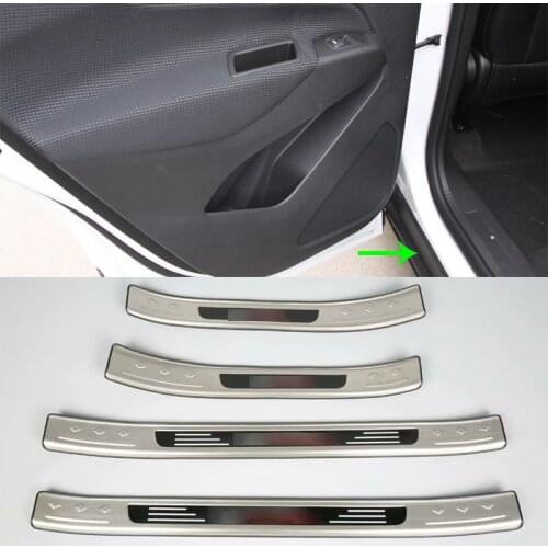 Накладки на пороги Chevrolet OUBOLUN China At AliExpress