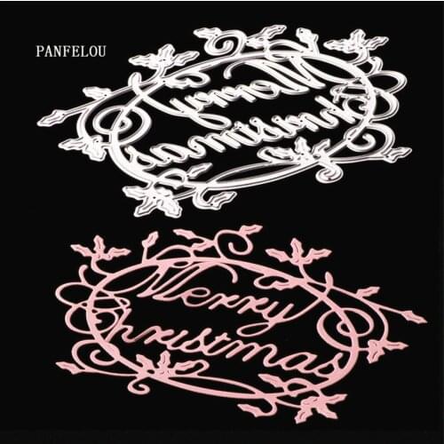 PANFELOU New yearEaster leaf flower Scrapbooking DIY album cards paper die metal craft stencils punch cuts dies cutting