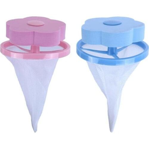 Floating Pet Fur Catcher Reusable Hair Remover Tool for Washing Machine JW