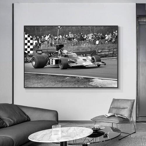 24 Hours Of Le Mans Racing Car Racing Route Poster Wall Art Picture For Living Room Home Decoration Frameless