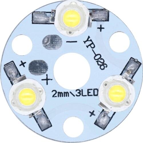 5PCS LED Beads Lamp 3W High Power LED Light-Emitting Diode LEDs Chip SMD Cold white For SpotLight Downlight Lamp Bulb