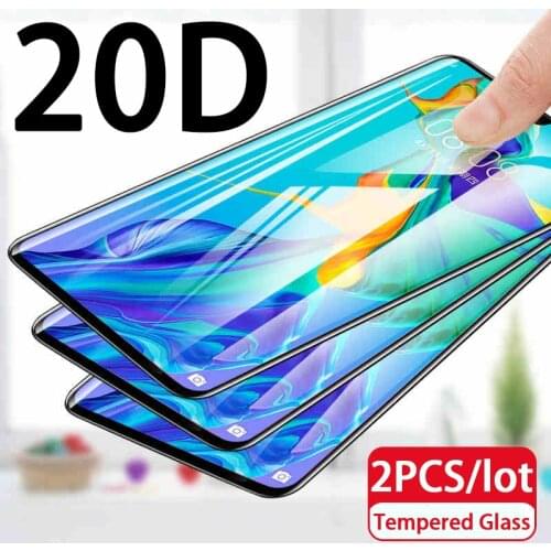 2pcs 20D tempered glass on the for Huawei Nova 5T 5z 5i Pro 6 7 SE 7i 4 4e 3 3e 3i 2s 2i 2 Plus screen protector protective film