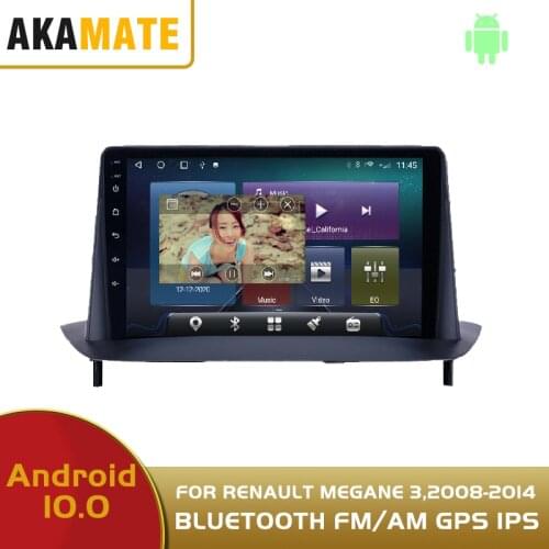 2Din Android 10.0 Car Radio MP5 Player 4G 64G Carplay Bluetooth GPS IPS FM AM Car Streo For Megane 2008 2009 2010 2011 2013 2014