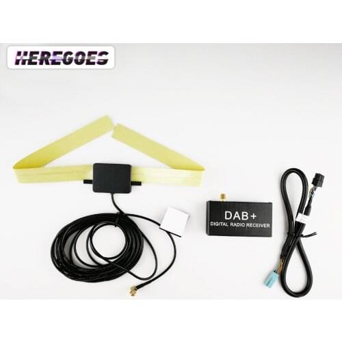 For Android 9.0/ Android 8.0/ Android 7.1 Car DVD DAB+ USB Digital Audio Broadcasting Receiver With Antenna Works For Europe