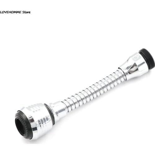 360 degrees Rotate Faucet Splash Nozzle Rotatable Water-saving Shower Bath Valve Filter Devices Faucet Splash ABS Plastic Nozzle