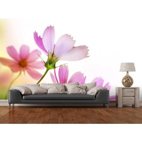 Custom floral wallpaper,Beautiful Floral Design,3D retro for living room bedroom TV background wall waterproof vinyl wallpaper