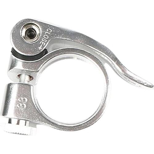 Mountain MTB Road Bike Bicycle Seatpost Clamp 28.6mm Seat Clip Aluminium Alloy Seatpost Clamp Bicycle Parts