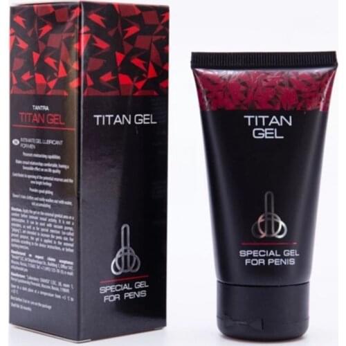 TITAN GEL Penis Enlargement Gel Male Penis Extension Massage Cream Essential Oil Adult Toy Male Enhancement