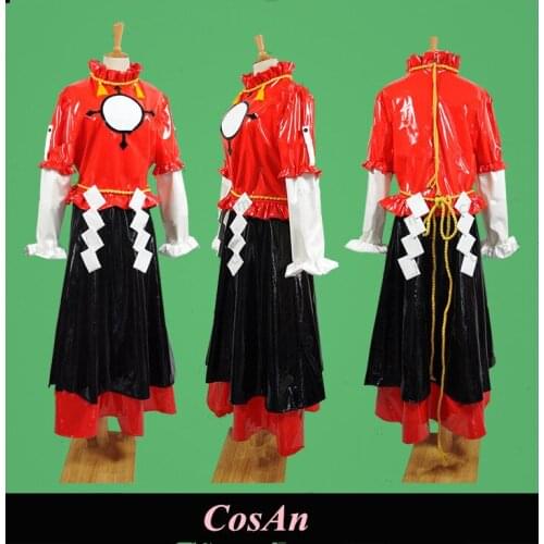 Game Touhou Project Yasaka Kanako Cosplay Costume The High Quality Patent Leather Uniform Dress Role Play Clothing Custom-Make