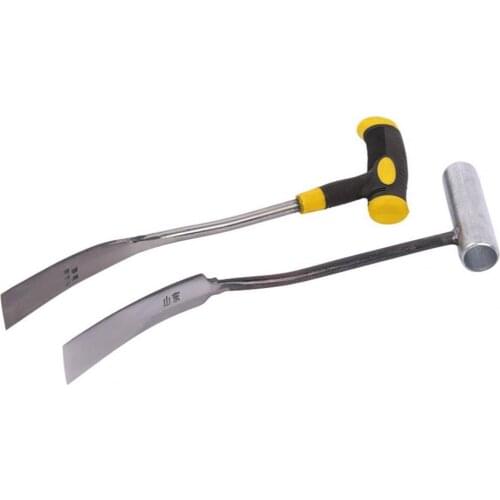 Transplant Shovel Wear-resistant Ergonomic Handle Copper Anti-rust Anti-deform Garden Weeding Hand Weeder Shovel for Outdoor