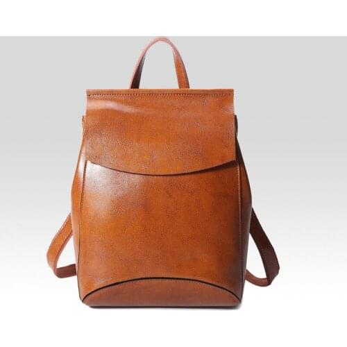 Fashion women small cow genuine leather backpack men schoolbag male sac a dos school bags for girls female mini backpacks