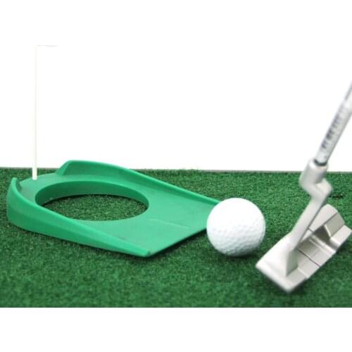 Outdoor Golfer Putting Disc Practice Training Tool Golf Auxiliary Swing Trainer