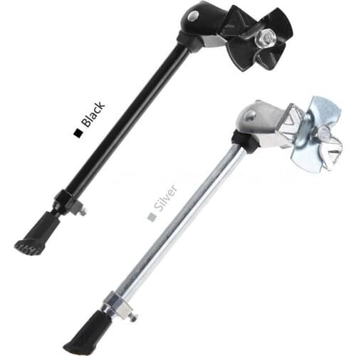 Adjustable MTB Bicycle Kickstand Alloy Rust-resistant Anti-slip Road Bike Rear Side Kickstand 24" to 27" Cycling Kickstand