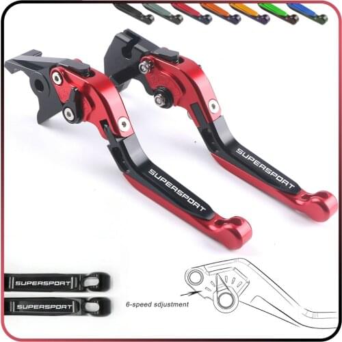 Motorbike Brakes Clutch Lever For Ducati Supersport939 2017 2018 2019 2020 Supersport950 2021+ Motorcycle CNC Adjustable