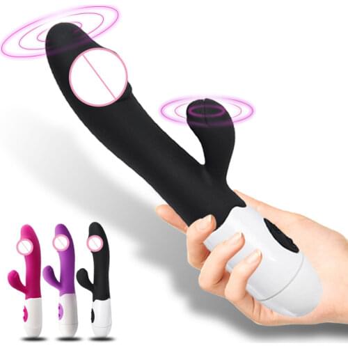 G Spot Vibrator for women Dual Vibration Silicone Waterproof Erotic toys Sex shop Masturbation Superior medical Sex Prod