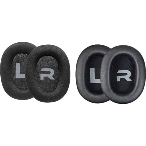 Replacement Earpads For CORSAIR HS35 /Somic G936N/G936 PRO Headset Cushion Cover Leather Mesh Pads T84C