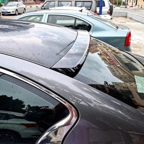 For Infiniti Q50 Q50S roof Spoiler ABS Material Car Rear Wing Primer Color Rear Spoiler For Nissan Infiniti Q50 roof Spoiler