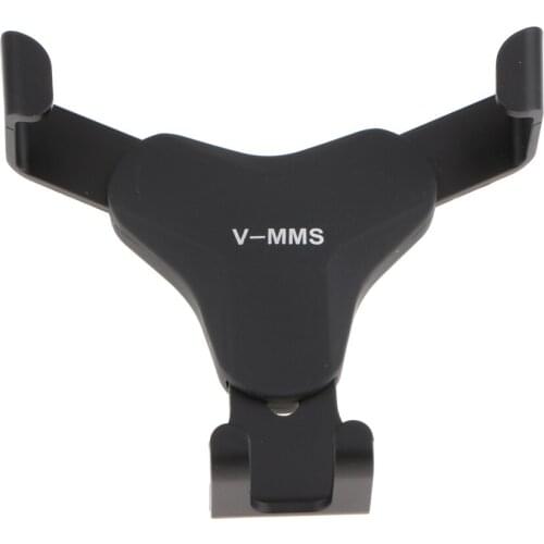 Telescopic Air Vent Cell Phone Bracket GPS Mount Holder Stand Cradle Black